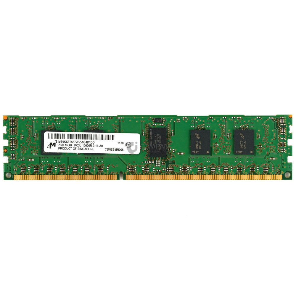 MT9KSF25672PZ-1G4D1 MICRON MEMORY 2GB 1RX8 PC3L 10600R DDR3 MT9KSF25672PZ-1G4D1 - -